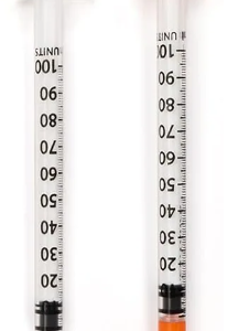 U-100 INSULIN SYRINGE 29G 1CC 1/2-INCH (12.7MM) | 10 PACK